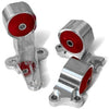 88-91 CIVIC / CRX BILLET CONVERSION ENGINE MOUNT KIT (B-Series/Cable)